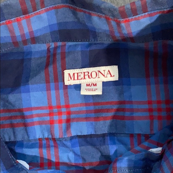 Merona: button down shirt medium - Picture 2 of 2
